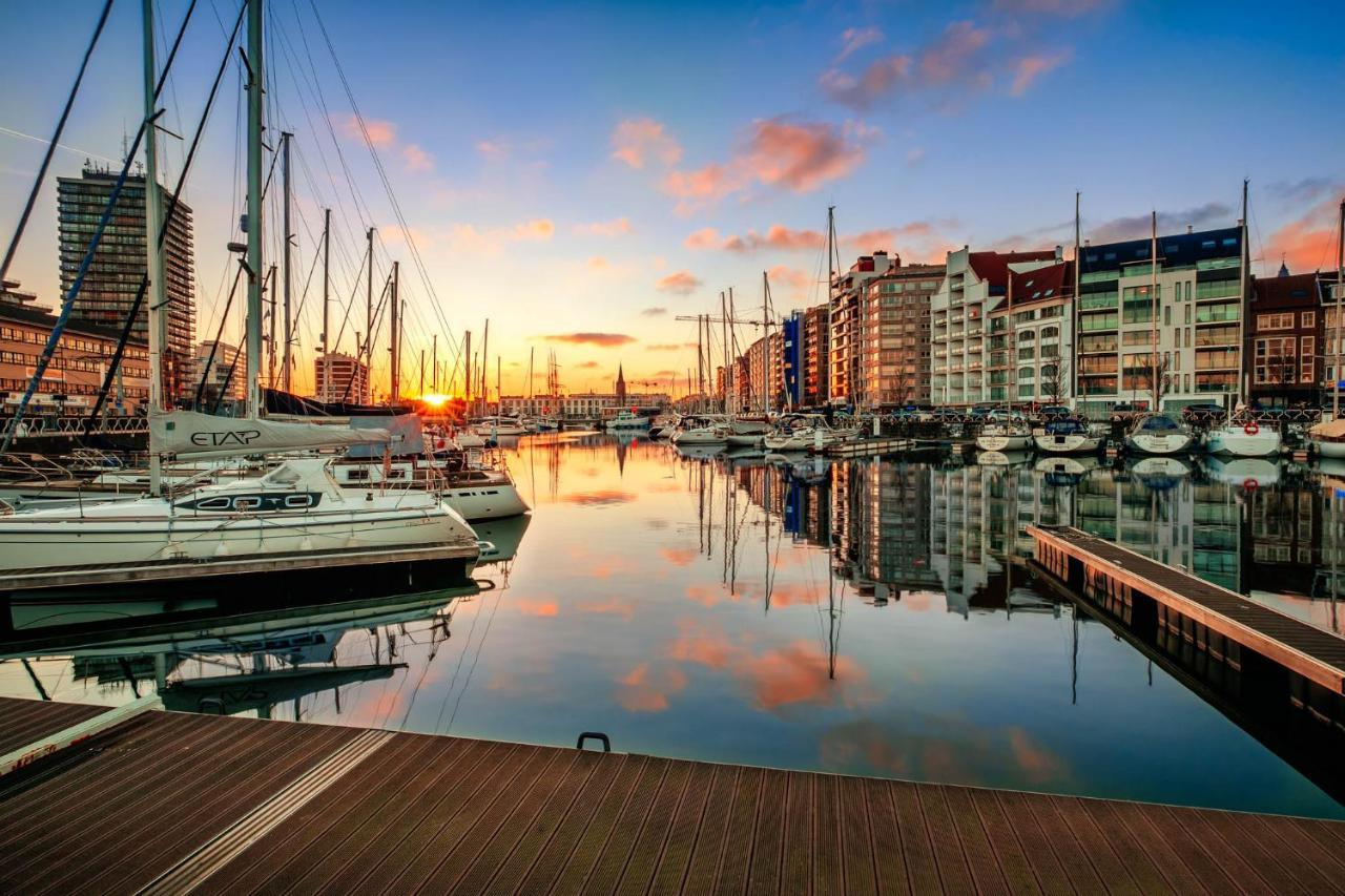 Studio Met Groot Zonneterras Centrum Oostende Zewnętrze zdjęcie
