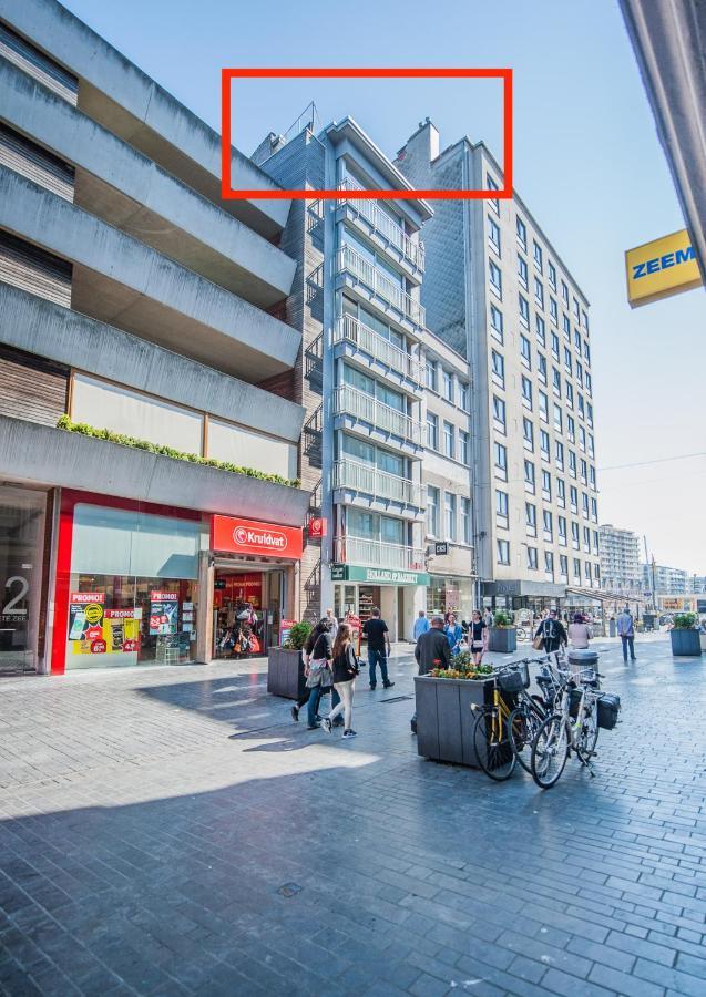 Studio Met Groot Zonneterras Centrum Oostende Zewnętrze zdjęcie